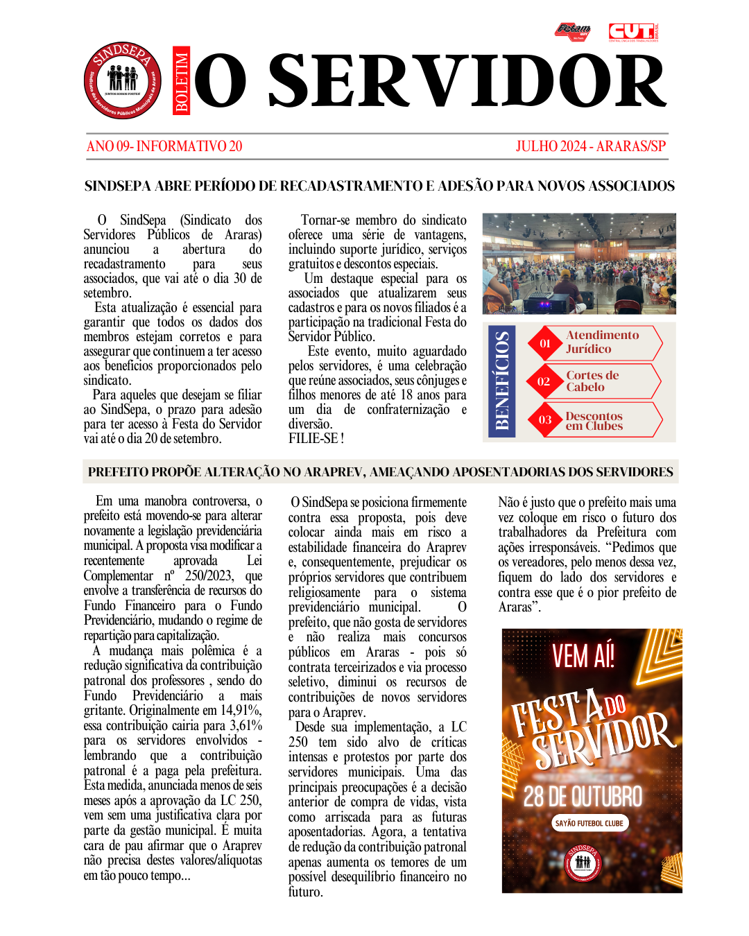 titulo do boletim